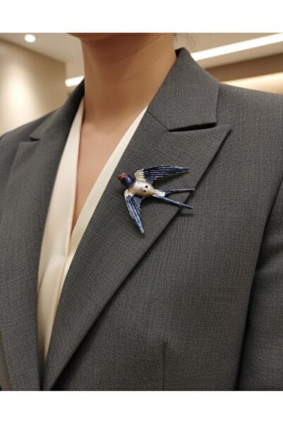 Defne KIRLANGIÇ METAL BROŞ