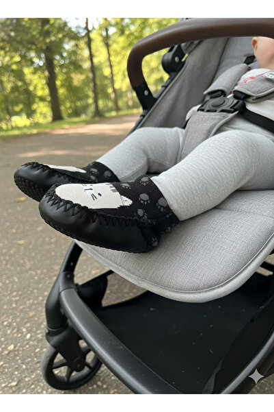 stoks toys Children's Moccasin Socks Booties Slippers - Non-Slip Home & Kinde...