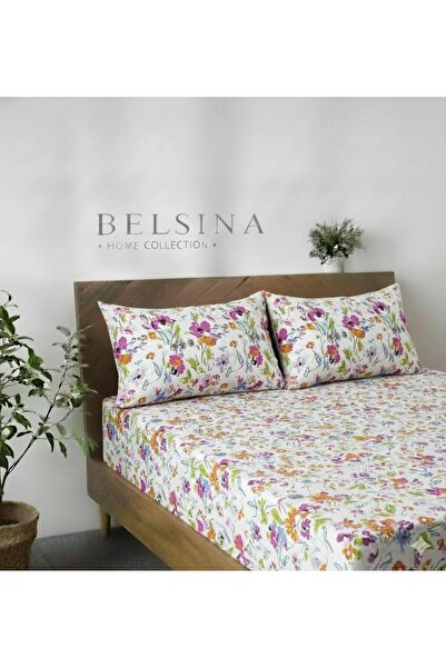 VODDİ Organska tkanina sa velikim cvetnim uzorkom | Čaršav sa lastišem set | ...