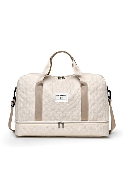 Generic A new travel bag for short trips, featuring separate compartments for dry and wet items, and a separ