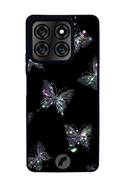 Reeder S71 Uyumlu Kelebek Tasarımlı Glossy Premium Kılıf