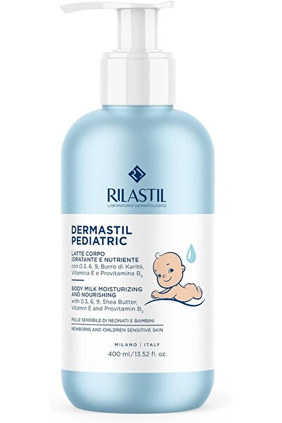 Rilastil Body Lotion for Sensitive Skin, Suitable for Infants, 400 ml