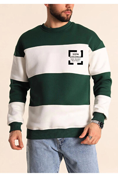 Kanonik Education Hanorac de producție specială segmentat cu gât roșu - verde