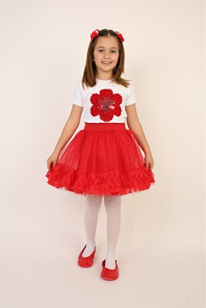 ENDESTORE KIZ ÇOCUK ALT-ÜST TAKIM 23 NİSAN 29 EKİM 19 MAYIS GÖSTERİ KIYAFETLE...