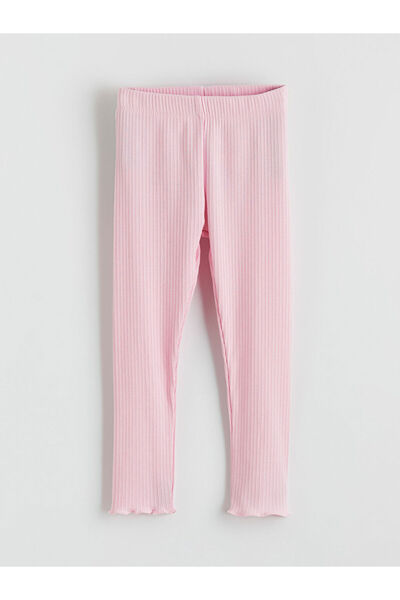 LC Waikiki Quality Pieces from Çelebi Store Ribbed Girls' Leggings