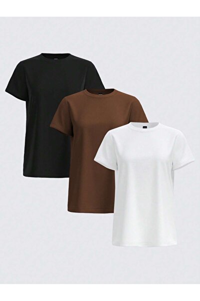 EYAX MODA SET AVANTAJOS DE 3 PIESE TRICOU FEMEIE