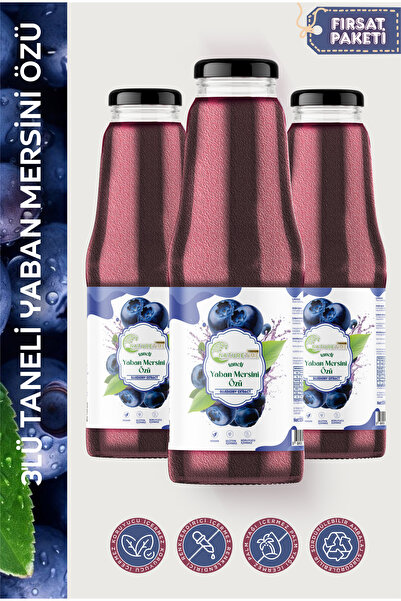 Naturetime Premium Taneli Yaban Mersini Özü %100 Doğal Katkısız Şeker İlavesi...