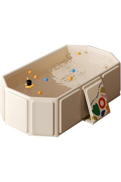 Generic حوض استحمام قابل للطي للأطفال من أندجوجو