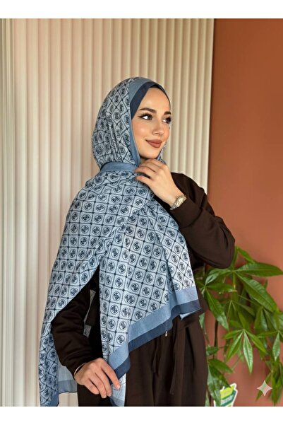 as aminel Monogram Desenli Bambu Kraş Şal