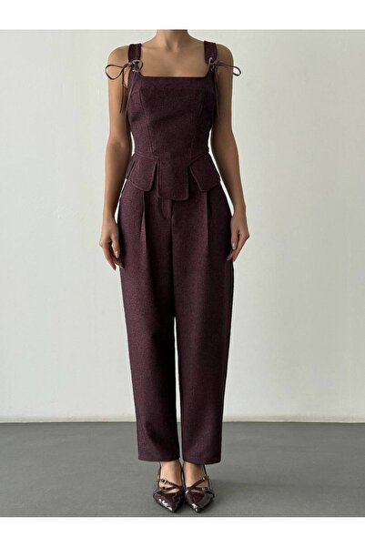 Quzu Yüksek Bel Havuç Pantolon