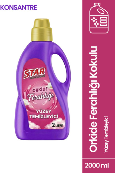 CanStar Orkide Kokulu Konsantre Yüzey Temizleyici 2 Litre – Yoğun Kokulu