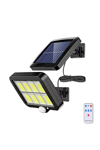 tawitec F160 160 COB LED Güneş Enerjili 3 Mod Sensörlü 5 Metre Kablolu Kalite...