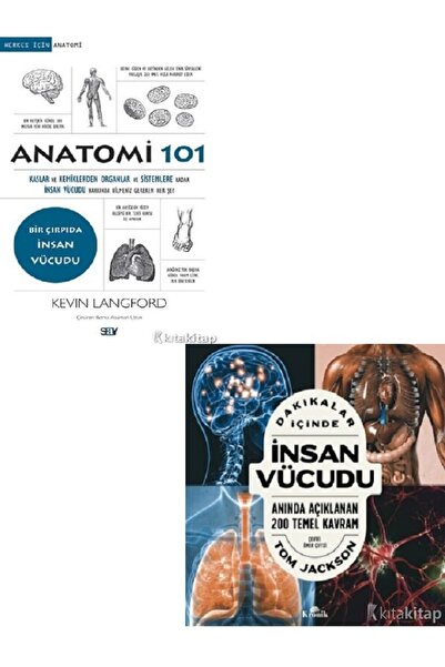 Kronik Kitap Anatomi 101  Dakikalar İçinde İnsan Vücudu  Kevin Langford 2 KİTAP