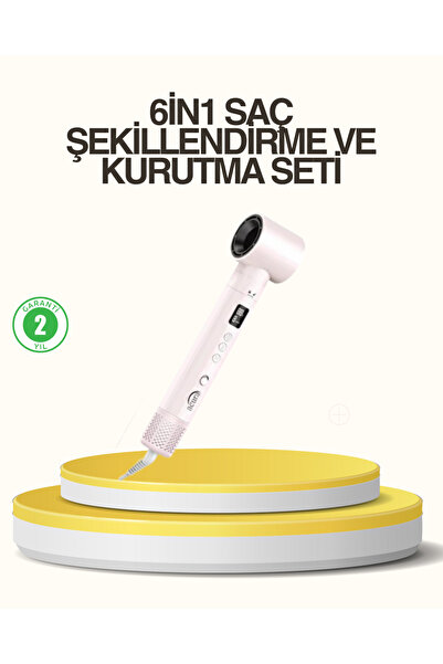 toyigoo Hair Styling Set with Motor and Lcd Display - Tygo6049-9381