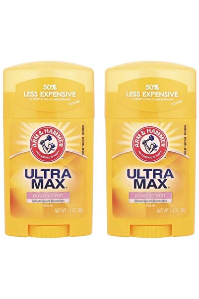 Arm&Hammer Hammer Two Pieces Of Ultra Max Powder Fresh Antiperspirant Deodorant Orange 2x73 g