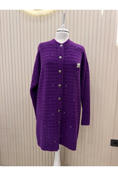 Nuss ANGORA TAŞLI HIRKA BOY 90 CM