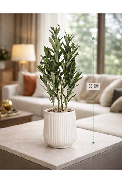 CENTRHOME Olive tree imitation sapling, 65 cm tall