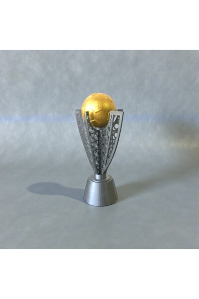 FIGURİFY Türkiye Ligi Şampiyonluk Kupası – İsim Yazılabilir Futbol Ödül Figürü - 35 CM