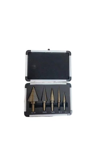 Romania Set 5 Burghie Conice în Trepte, Acoperite cu Titan pentru Metal