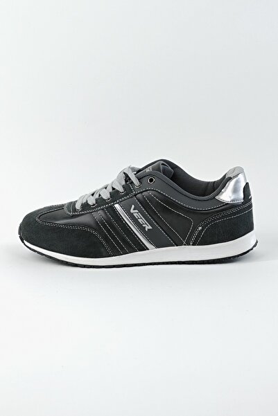 Veer Casual sports shoes in grey melange leather
