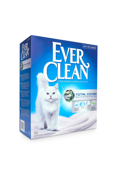 Ever Clean Total Cover Koku Önleyici Kedi Kumu 10lt (2 Adet Supreme Konserve ...