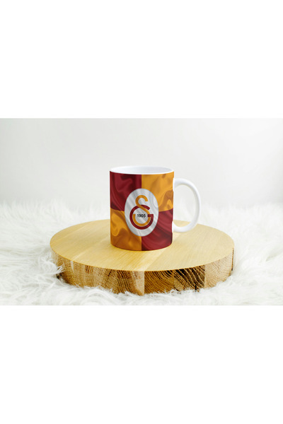 merkür baskı atölyesi Galatasaray Temalı Kupa Bardak Taraftar Koleksiyon Ürünü