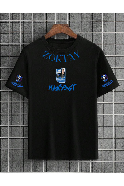 lovver Tricou pentru copii și adulți, din bumbac, cu imprimare premium, cu de...