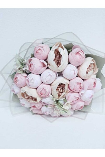 Birlik Şakayık Buketi Pembe Soft Renkler Söz, Nişan, İsteme 21 Adet