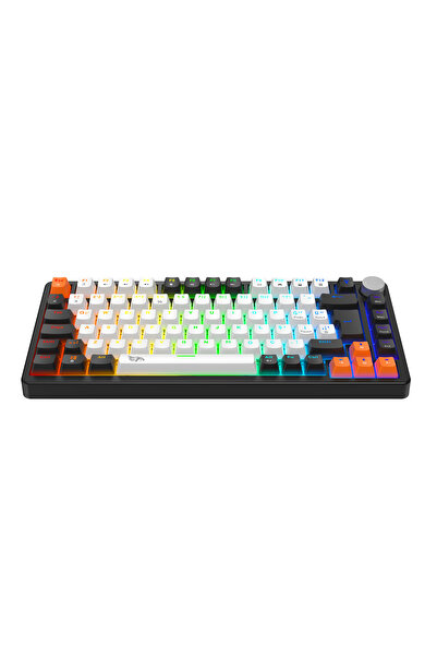 gameagle Strike Compact Rainbow Kablolu TR Layout Mekanik Oyuncu Klavyesi Blue Switch