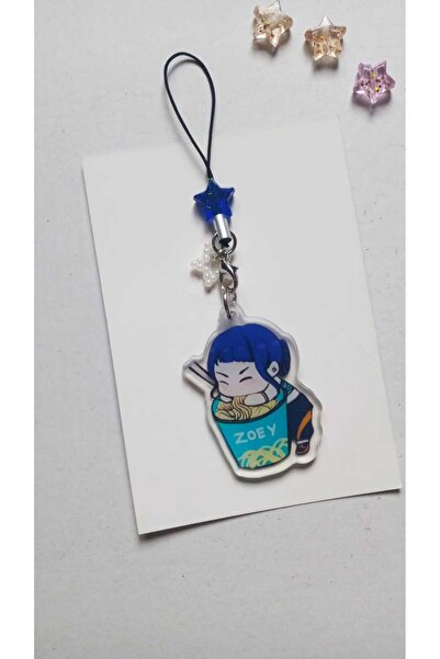 Atölye Moonlit K-pop Demon Hunters Zoey Telefon Süsü Huntrix Kpdh Charm