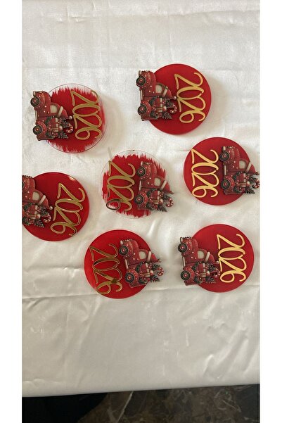 Magnet 2026 Yazılı Yılbaşı Magneti Pleksi