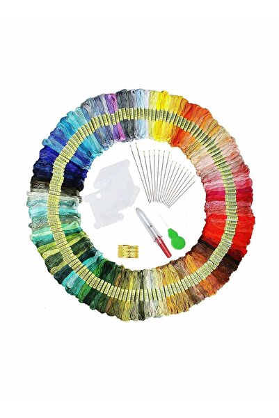 Generic Embroidery Thread Cotton Embroidery Floss Cross Stitch Threads Crafts Sewing Threads with Embroidery