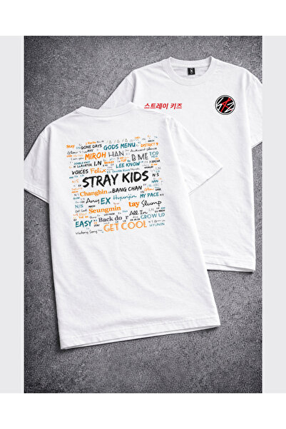barsdepo Stray Kids Premium Printed T-Shirt, Oversized Unisex Tee Shirt Kids / Adult