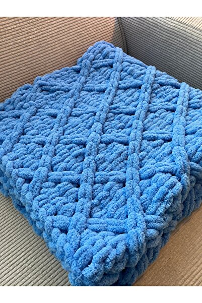 Minii Tuhafiye Baklava Model Alize Puffy Bebek Battaniyesi - 90x90cm - - El Ö...