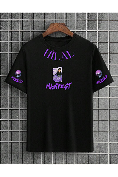 lovver Tricou pentru copii și adulți, din bumbac, cu imprimare premium, cu de...