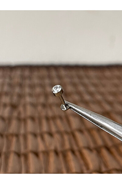 Rupen Kraft Yüksek Kalite G23 Titanium Tek Taş Disk 4mm x 6mm x 1.2mm Titanyu...