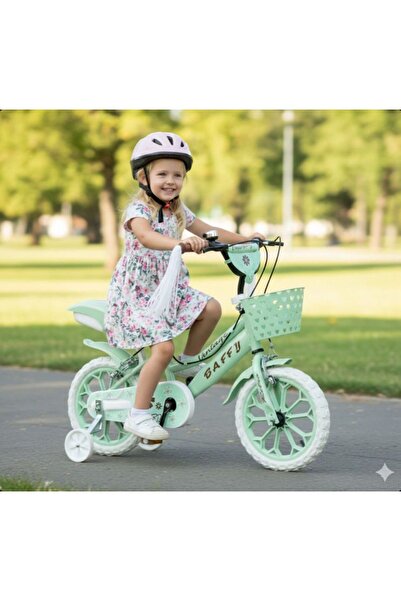 Anne&Bebek Devrez BAFFY 15 JANT BİSİKLET VİNTAGE YEŞİL