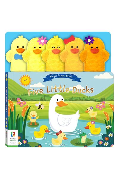 Hinkler Five Little Ducks Finger Puppet Book