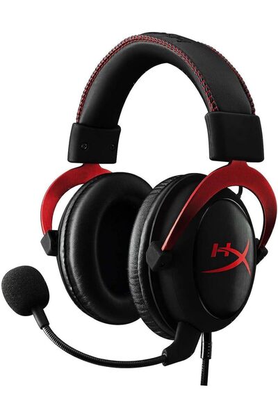 HyperX Cloud II Gaming Headset for PC & PS4 & Xbox One, Nintendo Switch - Red