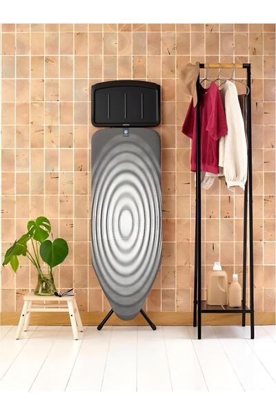Brabantia Buhar Kazanlı Oval Desen Ütü Masası 124*45 cm Standlı Ütü Masası