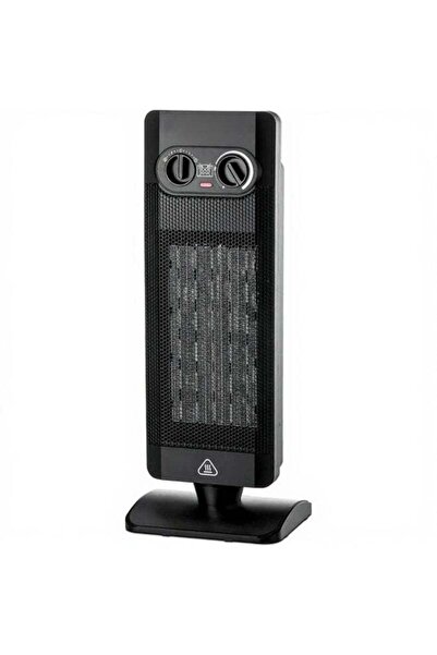 Generic 2000W 220V Electric Vertical Fan Heater Black HX340-B5
