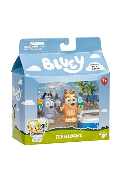 Moose Toys Bluey 2'li Figür Aksesuarlı Set - Dondurma Temalı