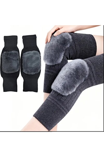 ORGANICYOU YIWU Termal Polar Dizlik - Çekmeli Kışlık Bacak Isıtıcıları, Peluş...