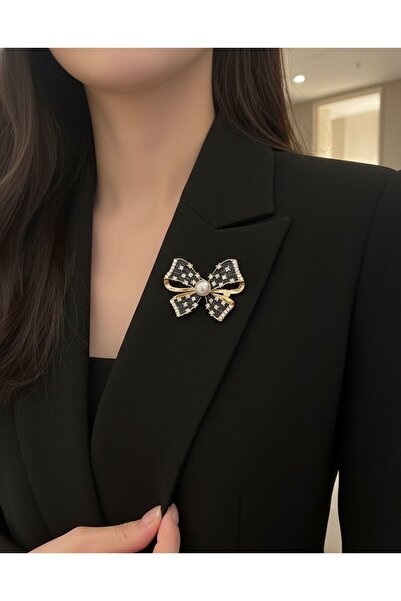 Defne FİYONK FİGÜRLÜ METAL BROŞ