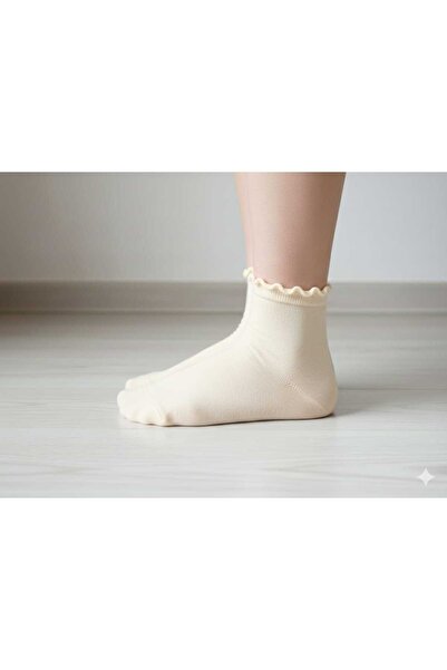 AL&SA ÇORAP KADIN 4LÜ FIRFIRLI ÇORAP