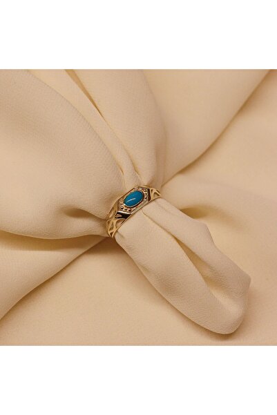 TAHAN MÜCEVHERAT Defin Firuze Modern Yüzük-15