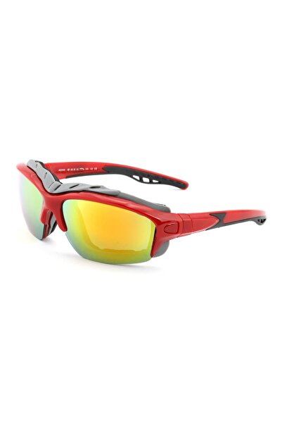 MOONMEE K-03 - Unisex Sunglasses Colorful Yellow Red Uv400 Protected