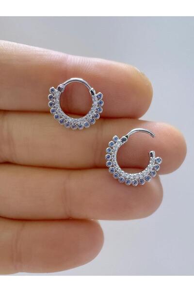 Arescollection 1 adet çelik zirkon taşlı septum daith helix lobe uyumlu piercing