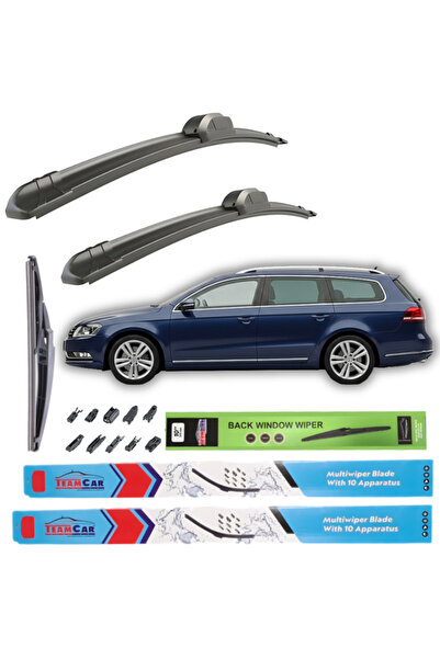TEAMCAR Stergatoare Volkswagen Passat B7 Variant (2010–2014) TeamCar® – Set C...