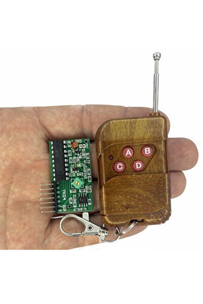 Arduino 4 Kanal RF 315 Mhz Frekans Bandı Kablosuz Kontrol Modulü